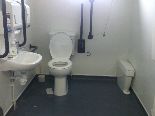 We have an accessible toilet